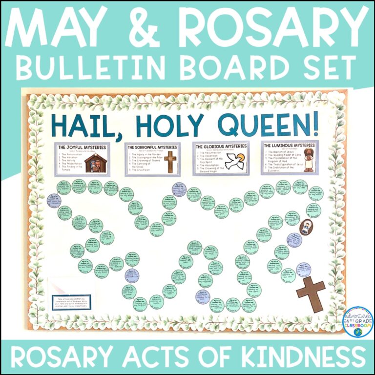 Rosary Bulletin Board Setonscholars adventuresofa4thgradeclassroom rosary-bulletin-board-setonscholars-adventuresofa4thgradeclassroom